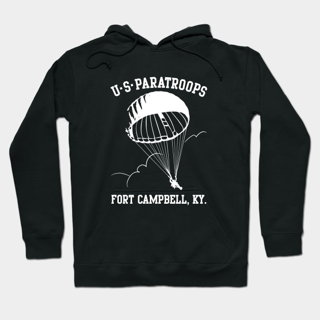 Mod.1 United States Paratroopers Fort Campbell Hoodie by parashop